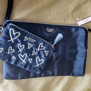 NWT Victoria's Secret Cosmetic Bag Bundle Set